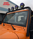 BODY ARMOR JK6126 FRONT LIGHT BAR FOR JK