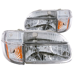 ANZO 111040 HEADLIGHT EXPLORER CRYSTAL/CHRYSLER 95-01