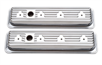 EDELBROCK 4446 VALVE COVER SBC LOW CHR