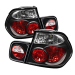 SPYDER 5000712 ( Spyder ) BMW E46 3-Series 99-01 4Dr Euro Style Tail Lights- Bla