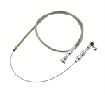 MR GASKET 5659 UNIVERSAL THROTTLE CABLE BRAIDED SS