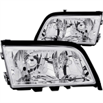 ANZO 121081 HEADLIGHT MB C CLASS CRYSTAL 94-97