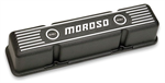 MOROSO 68411 VALVE COVER/SBC/BLK W/LOGO