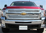 PUTCO 84195 GRILLE Insert: 2007 Chevrolet Pick Up Full Size HD