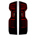 RECON 264397LEDRBK Tail Light Assembly - LED