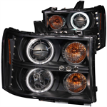 ANZO 111125 HEADLIGHT SIERRA 2007-13