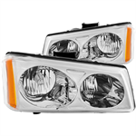 ANZO 111010 HEADLIGHT SILVERADO CRYSTL03-06