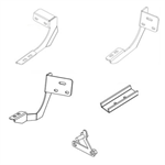 GO RHINO 6942065 Running Board Mounting Kit