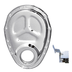 TRANSDAPT 4934 265-400 CHROME TIMING COVER W/TB