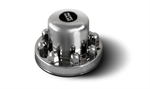 PACIFIC DUALIES 381604 LUG STYLE REAR HUB CAP