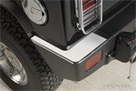 PUTCO 404203 Bumper Cover: 2003-2007 Hummer H2; Rear Bumper Cov