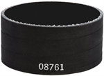 K&N 08761 HOSE4'IDX2'L BLACK SILICONE
