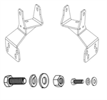 GO RHINO 561760TK Bull Bar Mounting Kit