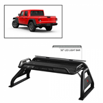 BLACK HORSE ATRB9BK-KIT Truck Bed Bar