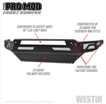 WESTIN 58-41025 Bumper