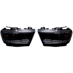 RECON 264376LEDBKCS Headlight Assembly - LED