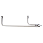 TRANSDAPT 2197 CHROME FUEL LINE 9 5/16