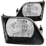 ANZO 111083 HEADLIGHT F150 G2 BLACK 97-03