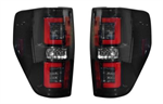 RECON 264368BK Tail Light Assembly - LED