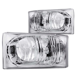 ANZO 111023 HEADLIGHT FORD SD CLEAR 00-07