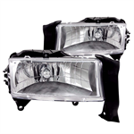 ANZO 111021 HEADLIGHT DAKOTA CHRYSLER/CHROME 97-04