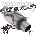 BLACK WIDOW BW0012-30 Exhaust Muffler