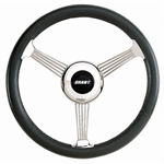 GRANT 1050 BANJO WHEEL BLACK LEATHER