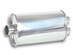 VIBRANT 1110 STAINLESS STEEL OVAL MUFFLER