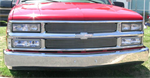 T-REX 20045 GRILLE Insert: 1994-2000 Chevrolet Pick Up Full Si