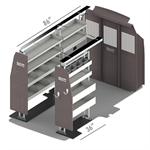 RSMRSGE-FTM130 Van Storage System Kit