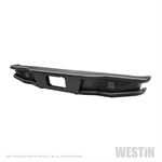 WESTIN 58-81005 OUTLAW REAR BUMPER BLACK SILVERADO 15 16-18