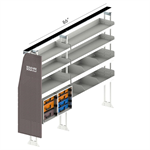 RSMRSSP-DR Van Storage System Kit