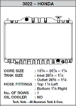 CSF 3022 03-05 HONDA CIVIC SI