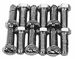 TRANSDAPT 9265 CHROME BOLTS HEX INT SB CHEVY