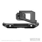 WESTIN 59-82015 WJ2 SERIES RB TIRE CARRIER JK 07-18 TEXTURED BLACK