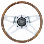 GRANT 405 F GRIP WALNUT SILVER SATIN
