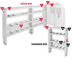 600-8440L Van Storage System Kit