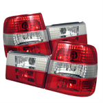 SPYDER 5000491 ( Spyder ) BMW E34 5-Series 88-95 Euro Style Tail Lights - Red Cl