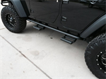 N-FAB J074RKRS4 RKR Step System Jeep, 07-18 Wrangler JK 4 Door All