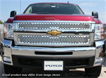 PUTCO 84189 Grill: 2007 Chevrolet Pick Up Fullsize; Punch Gril