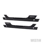 WESTIN 42-7005 ROCK SLIDERS WRANGLE 07-17  TEXTURED BLACK