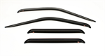 WESTIN 72-69487 SMOKE IN-CHANNEL WIND DEFLECTOR 4PC